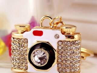 Μπρελόκ Κλειδιών Τσάντας Φωτογραφική Μηχανή Key Chain