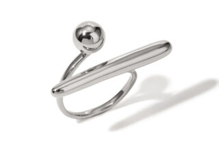 Δαχτυλίδι από Ανοξείδωτο Ατσάλι Ανοιχτό