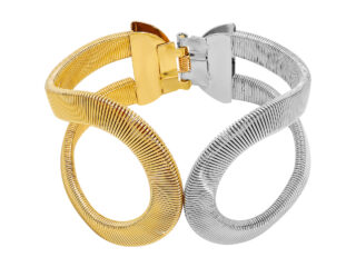 Γυναικείο Βραχιόλι Statement Χρυσό-Ασημί