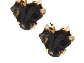 Γυναικεία Σκουλαρίκια Statement Μαύρα