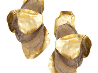 Γυναικεία Σκουλαρίκια Statement Camel