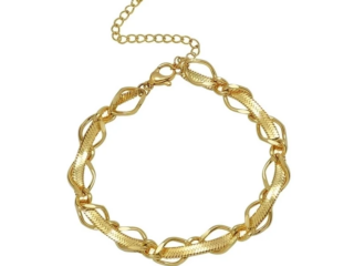 Γυναικείο Βραχιόλι Διπλή Αλυσίδα από Ατσάλι