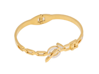 Γυναικείο Βραχιόλι Nail από Ανοξείδωτο Ατσάλι