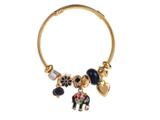 Γυναικείο Βραχιόλι Elephant από Ανοξείδωτο Ατσάλι