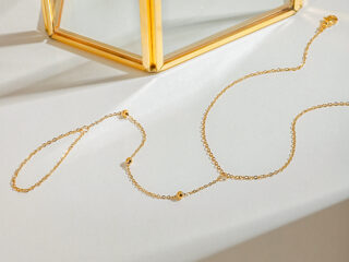 Γυναικεία Αλυσίδα Ποδιού - Δαχτυλίδι Simple από Ανοξείδωτο Ατσάλι