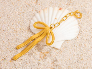 Διακοσμητικά για Μαγιό - Bikini Charms από Ανοξείδωτο Ατσάλι Φιόγκος