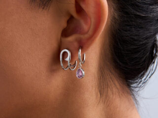 Γυναικεία Σκουλαρίκια Stay Pinned από Ανοξείδωτο Ατσάλι Ασημί